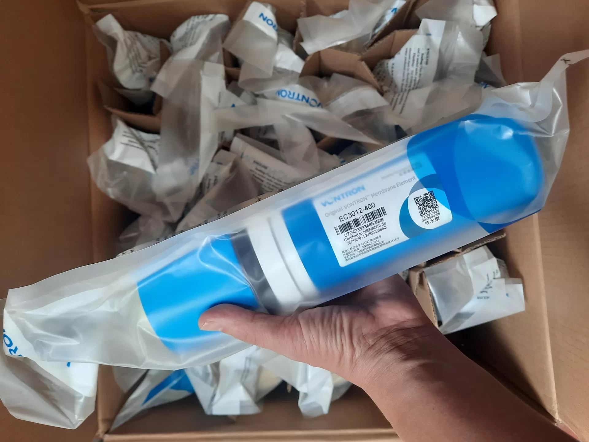 Màng RO Vontron 3012-400G Chính Hãng