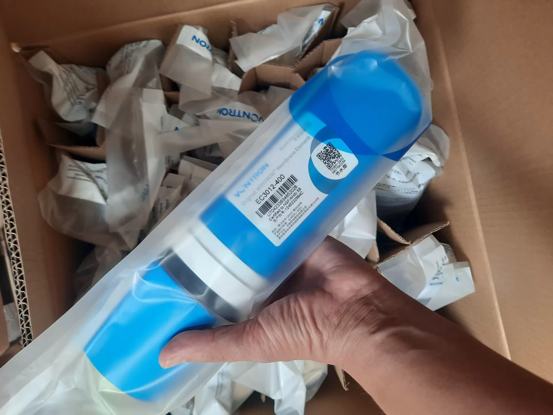 Màng RO Vontron 3012-400G Chính Hãng