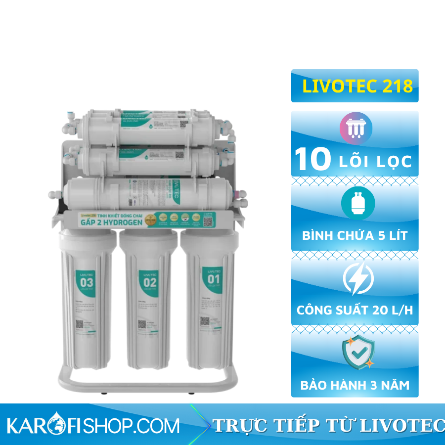 Máy lọc nước Livotec 218