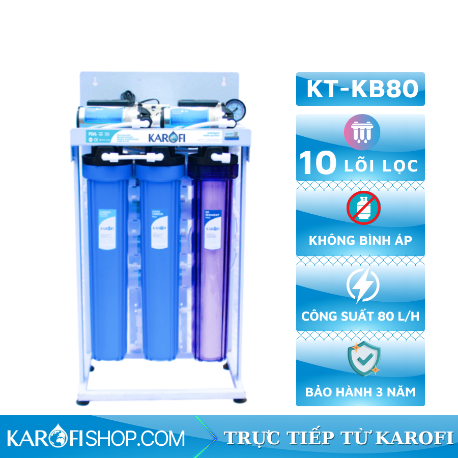 Máy lọc nước bán công nghiệp KT-KB80